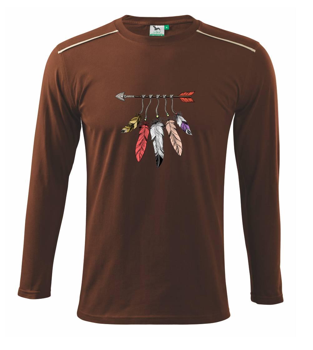 Indiánský šíp - Triko s dlouhým rukávem Long Sleeve