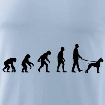 Evoluce pes boxer (muž-žena)