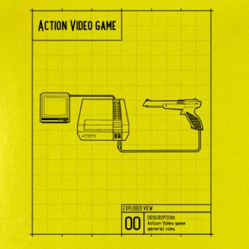 Nákres videohra se zbraní