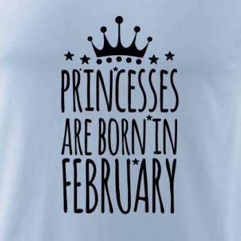 Princesses are born in February
