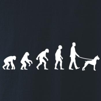 Evoluce pes boxer (muž-žena)