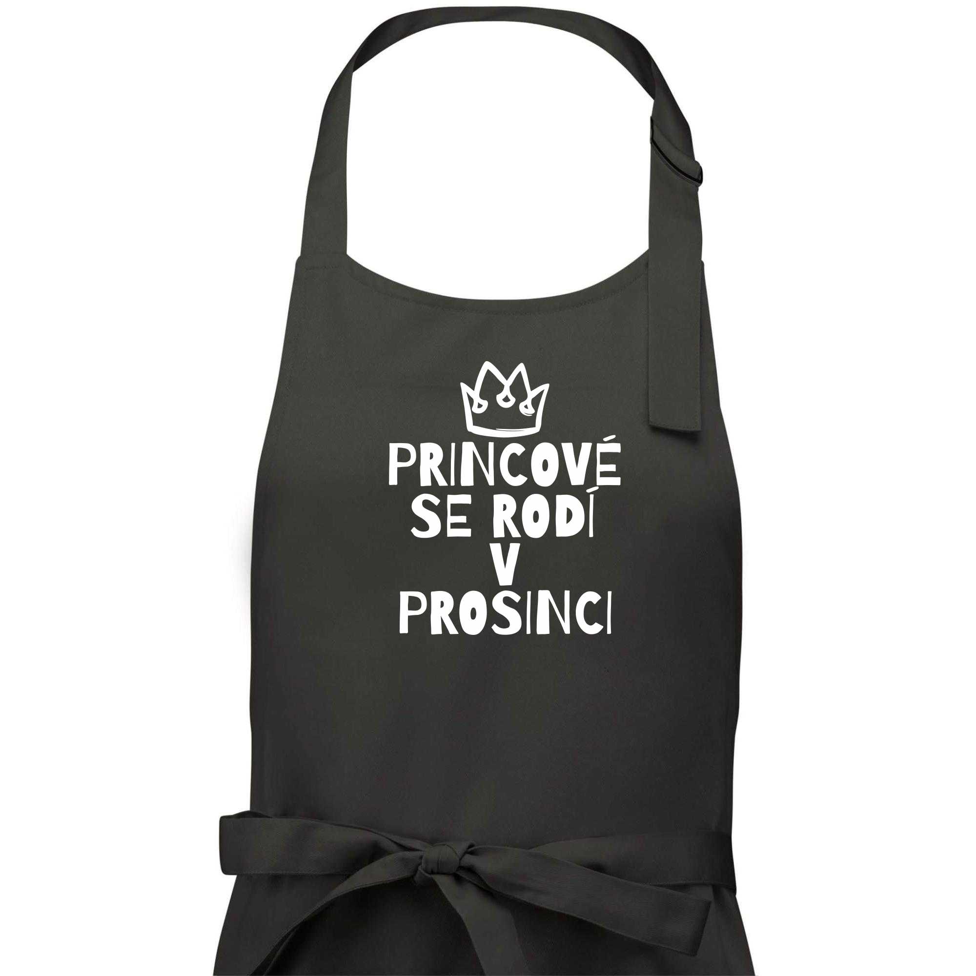 Princové se rodí v prosinci - Zástěra klasická