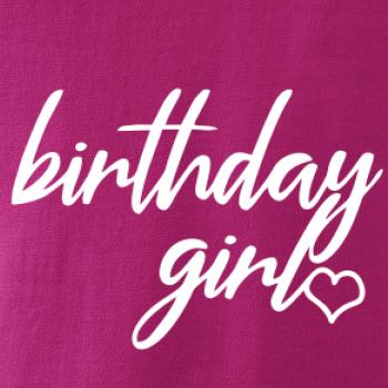 Birthday girl psací