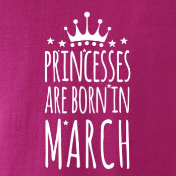 Princesses are born in March Princesses are born in March
