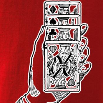 Poker ruka s kartama