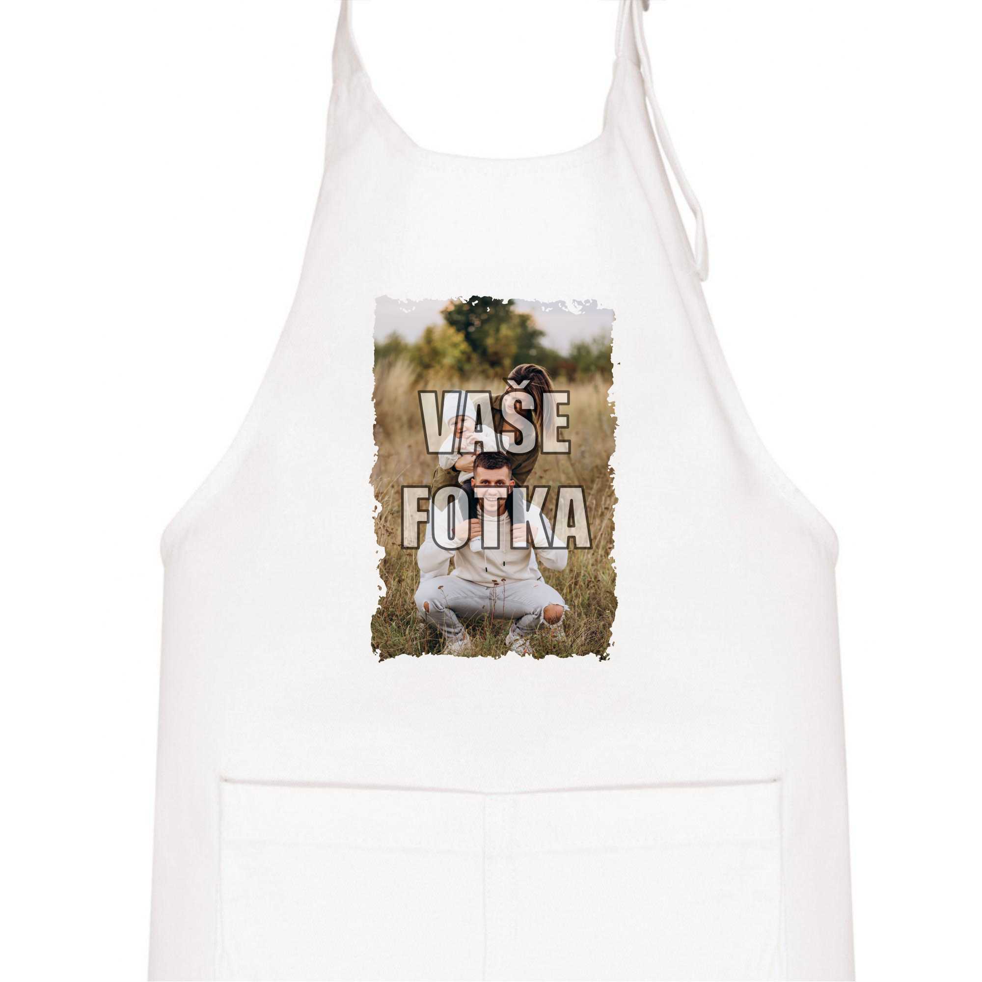 Triko s vlastní fotkou - Dětská zástěra na vaření