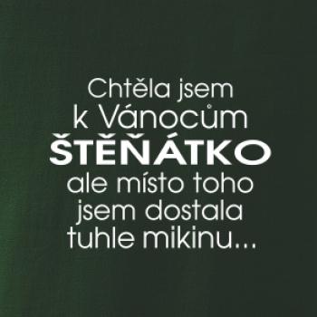 Chtěla jsem k Vánocům stěňátko