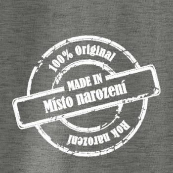 Etiketa - Original - město a rok narození