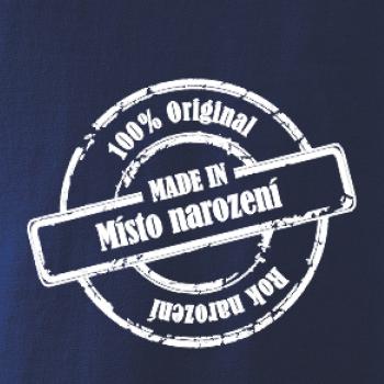 Etiketa - Original - město a rok narození