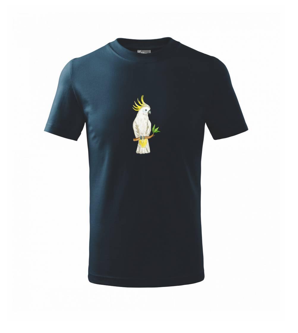 Papoušek Kakadu kreslený