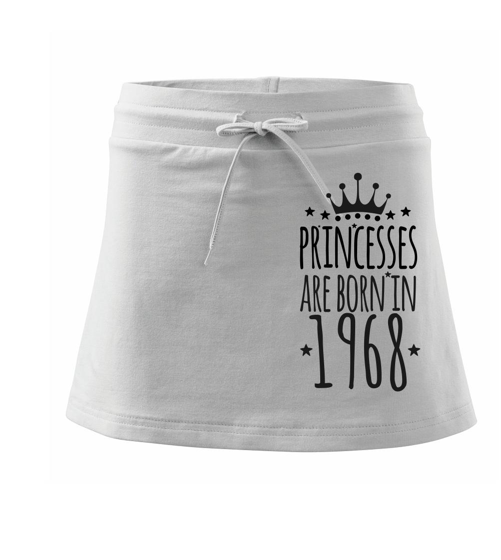 Princesses are born in 1968 - Sportovní sukně - two in one