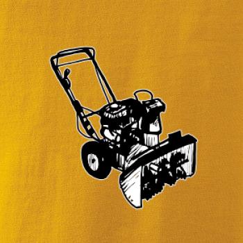 Sněhová fréza kresba