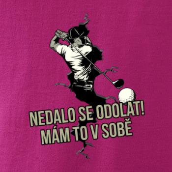 Nedalo se odolat, mám to v sobě golf