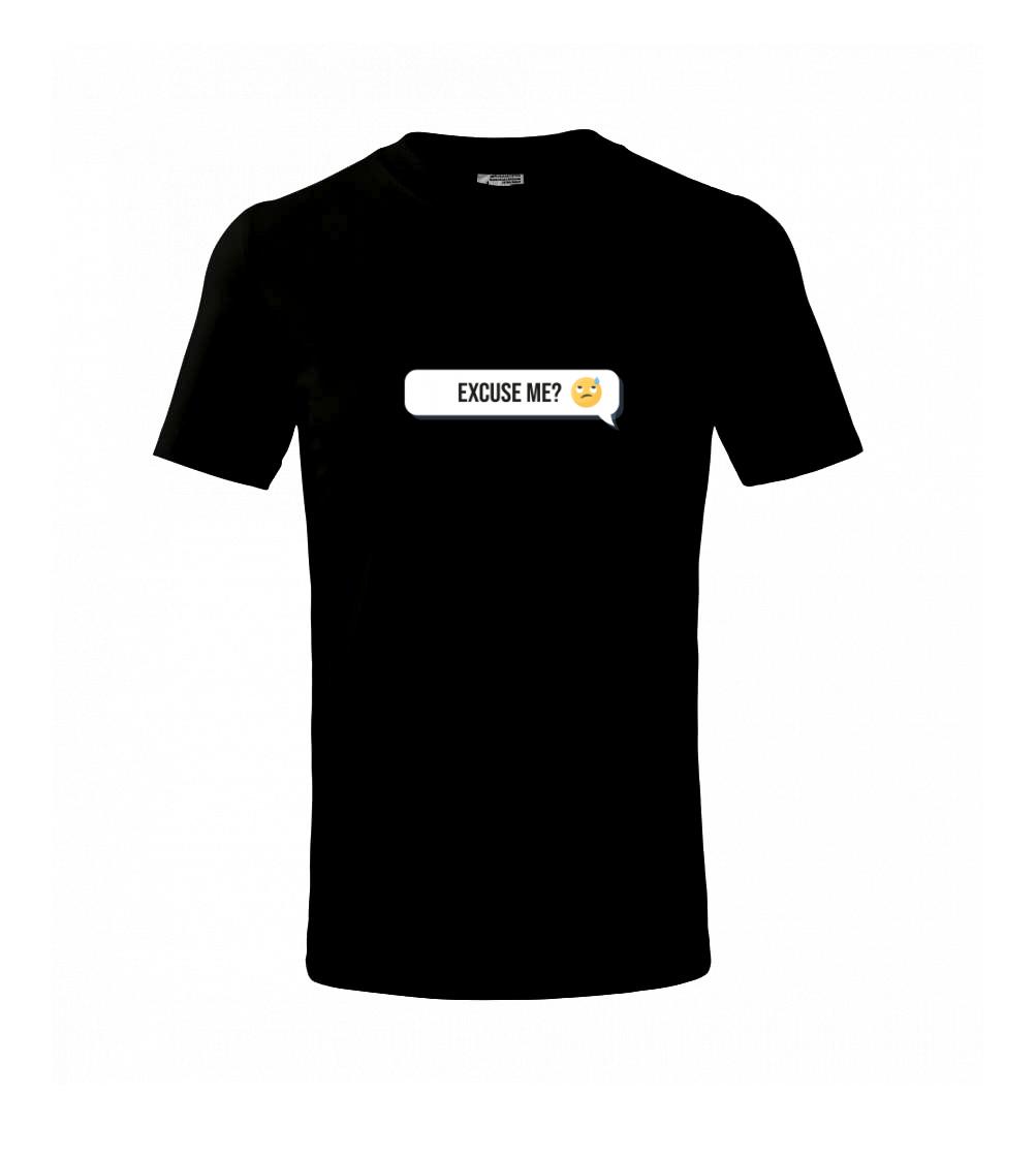 Emoji - excuse me - Triko dětské basic