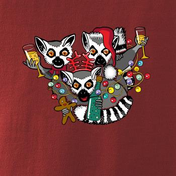 Vánoční Lemurové (Pecka design)