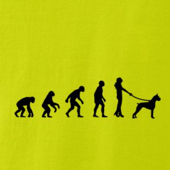 Evoluce pes boxer (muž-žena)