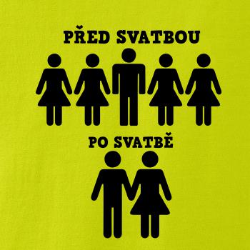 Před a po svatba