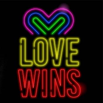 Neon sign love wins Neon sign love wins