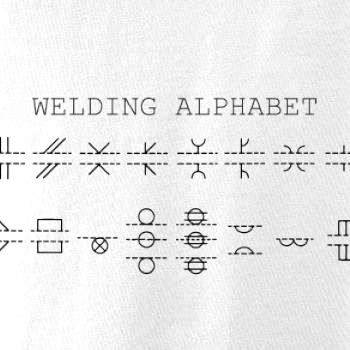 Svářeč - Welding alphabet
