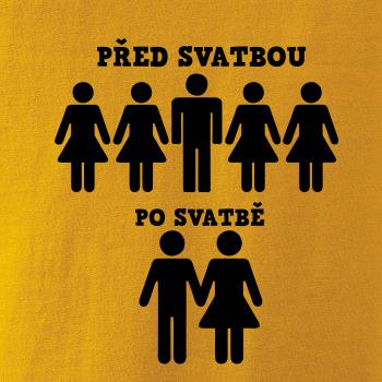 Před a po svatba