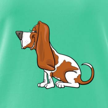 Baset s kulišáckým pohledem