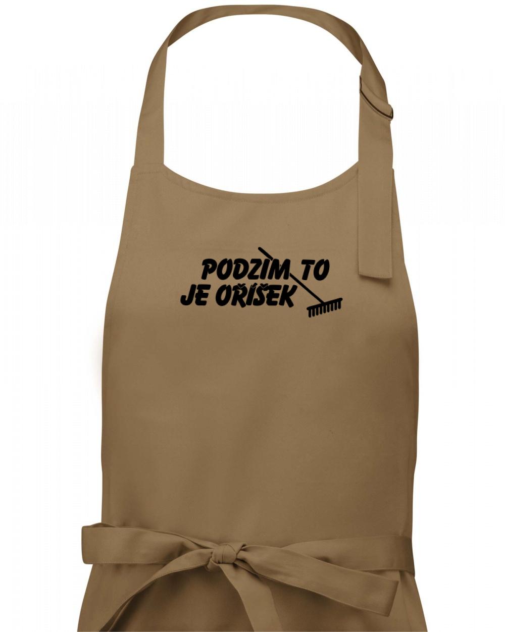 Podzim to je oříšek - Zástěra klasická