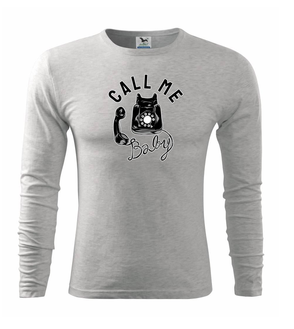 Call Me Baby telefon - Triko s dlouhým rukávem FIT-T long sleeve
