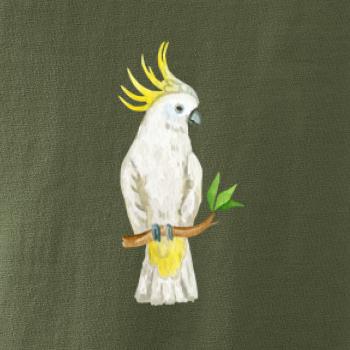 Papoušek Kakadu kreslený