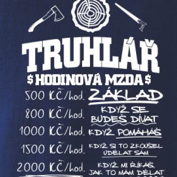 Hodinová mzda truhlář Hodinová mzda truhlář