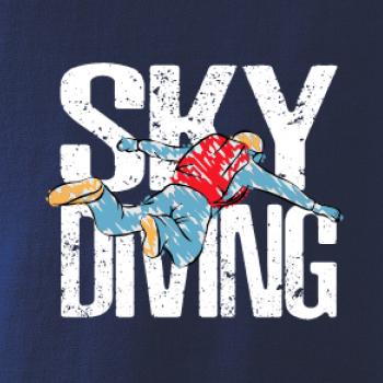 Skydiving nápis