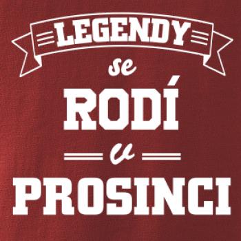 Legendy se rodí v prosinci