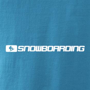 Snowboarding nápis