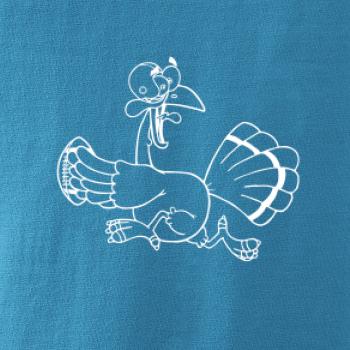 Vystrašená slepice