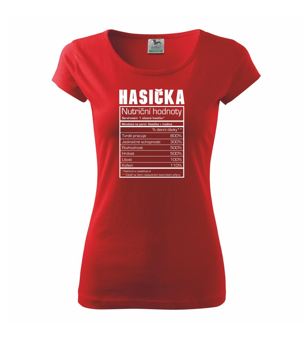 Nutriční hodnoty - hasič, hasička