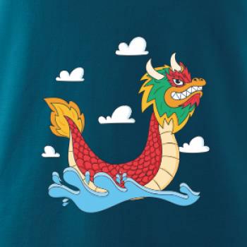 Dračí loď kreslená