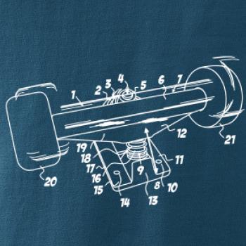 Skateboard nákres kolečka