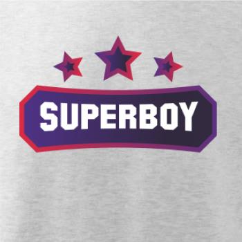 Superboy - nápis barevný