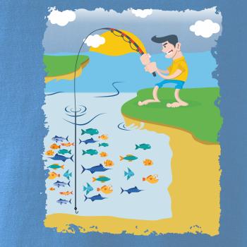 Rybář který má smůlu barevný