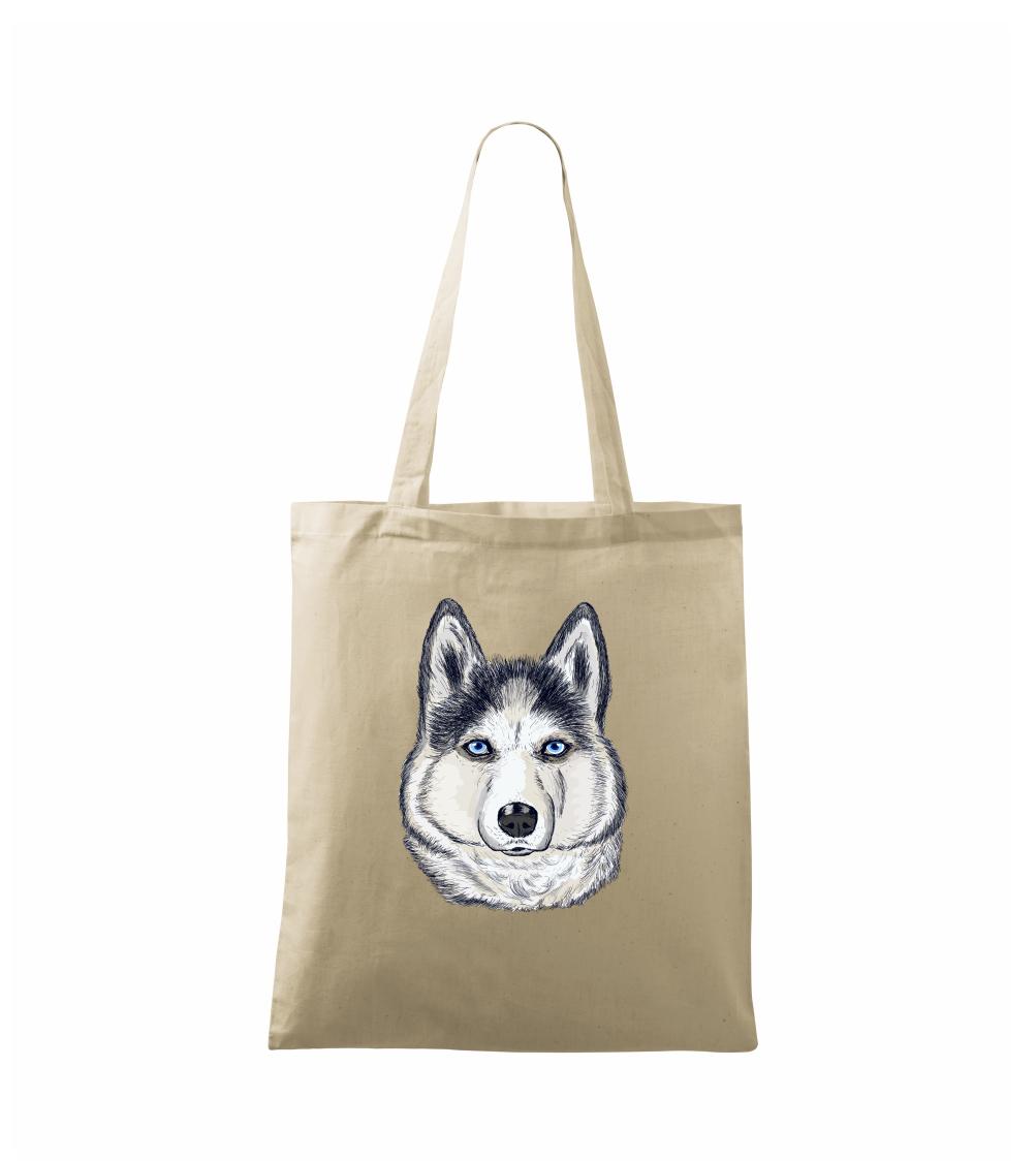 Husky hlava - kreslený