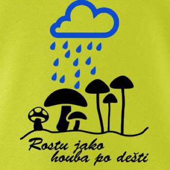 Rostu jako houba po dešti