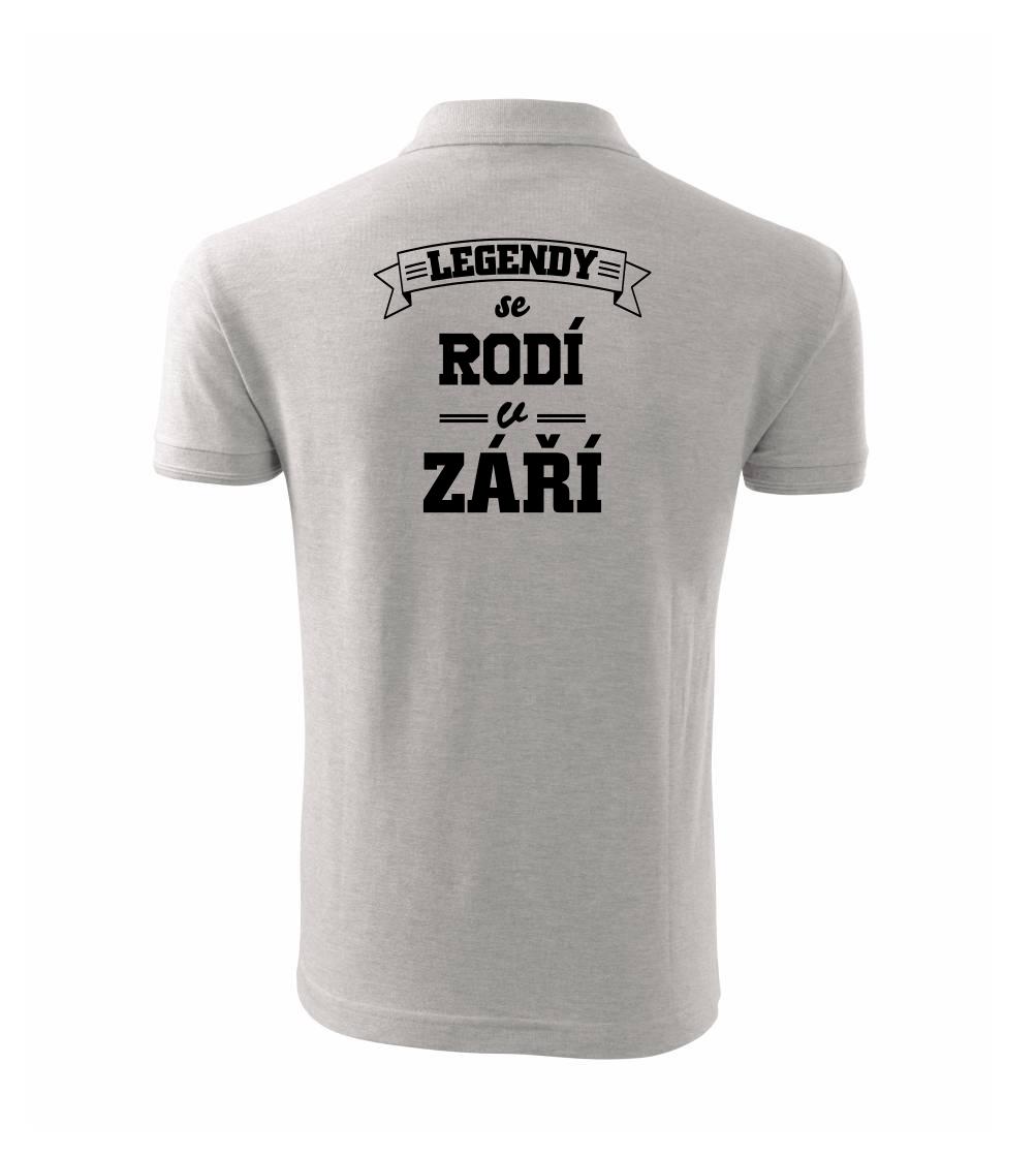 Legendy se rodí v září - Polokošile pánská Pique Polo 203