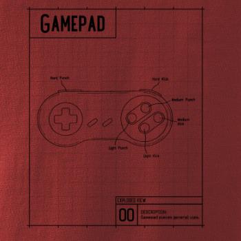 Nákres Gamepad jednoduchý