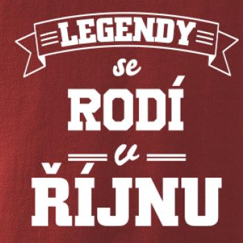 Legendy se rodí v říjnu