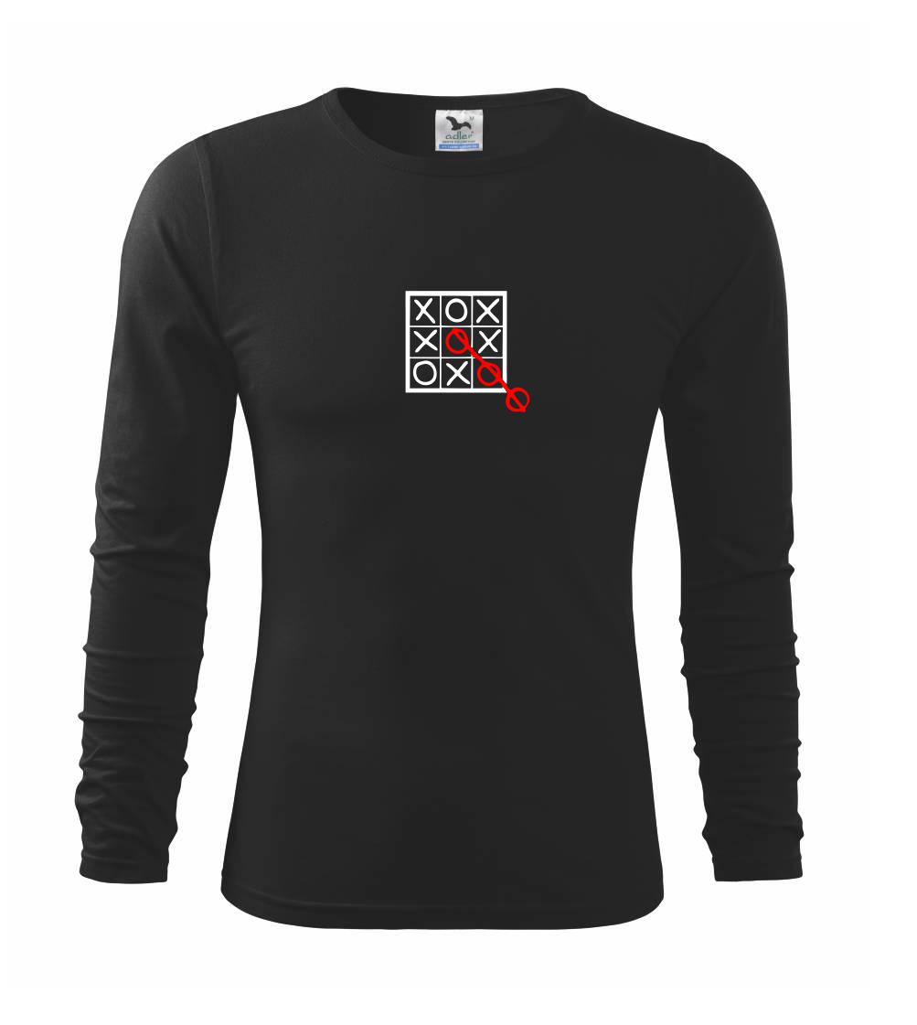 Piškvorky - Triko s dlouhým rukávem FIT-T long sleeve