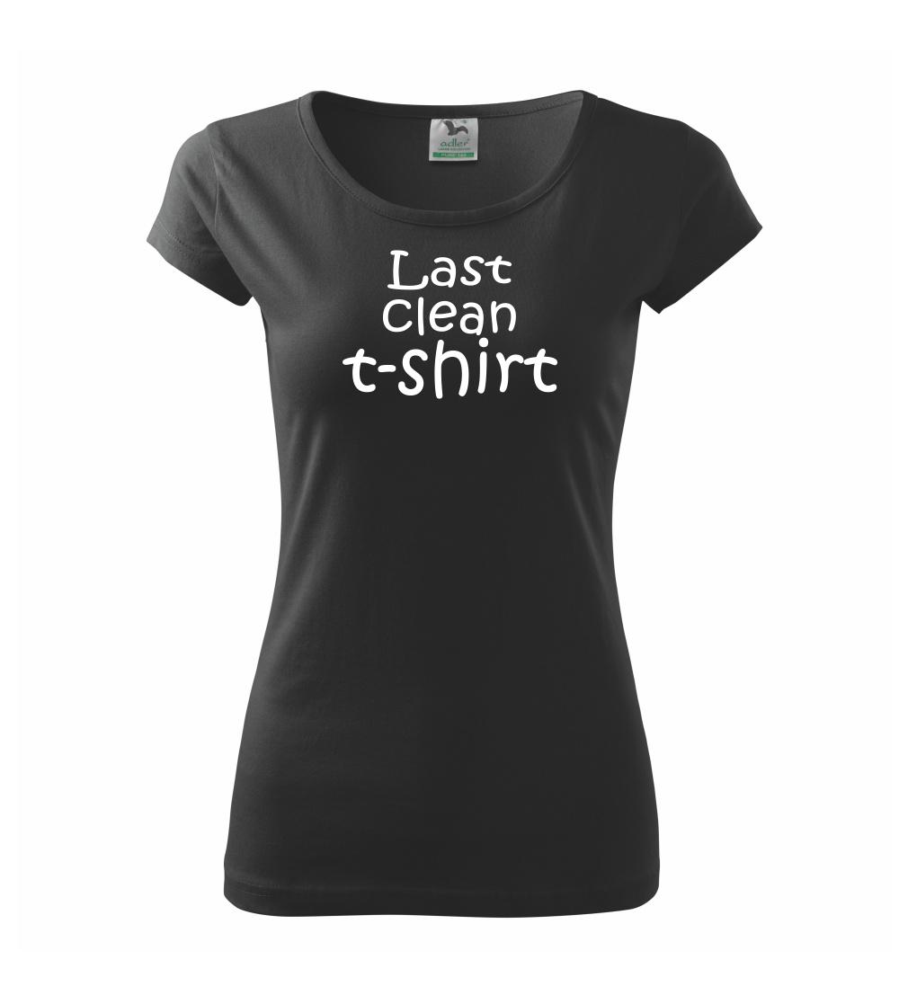 Last clean t-shirt