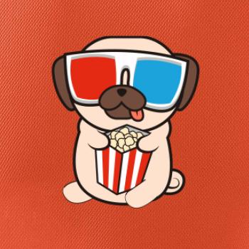 Mops a 3D brýle