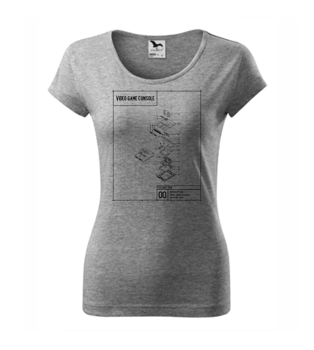 Nákres TV videohra na kazety