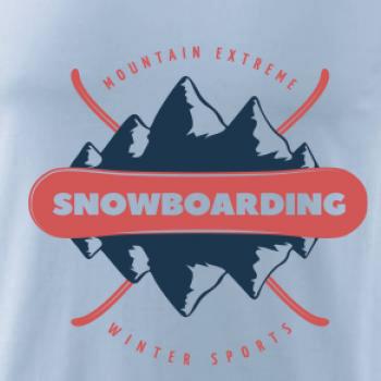 Snowboarding hory extreme