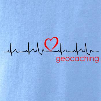 Moje srdce bije pro Geocaching -text