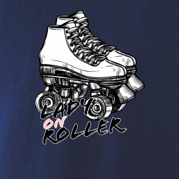 Lady on roller